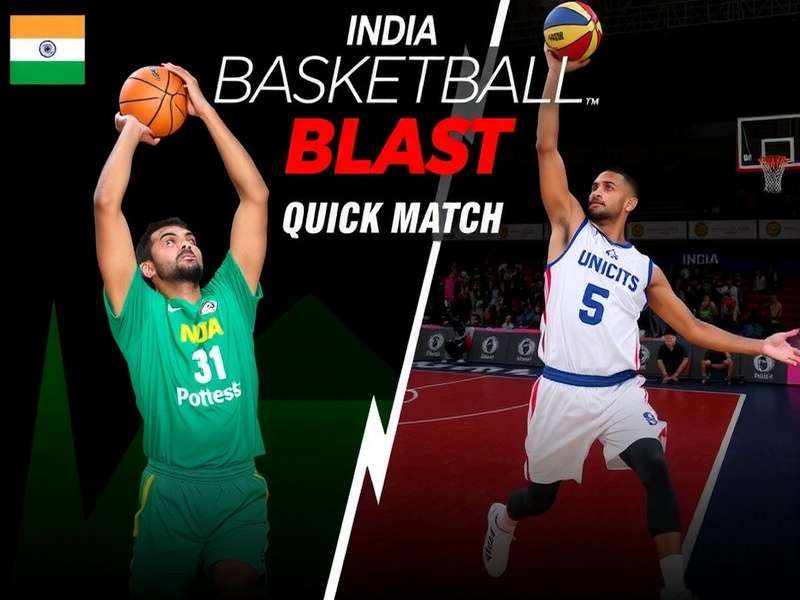 Fast-paced Quick Match Gameplay India Basketball Blast Quick Match